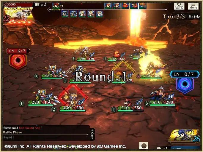 Brave Frontier Versus Gameplay